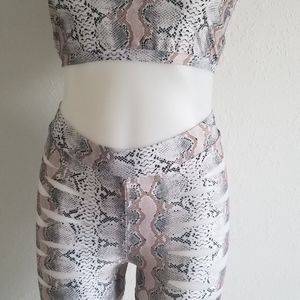 Shorts set exotic dancewear. Stripper outfit